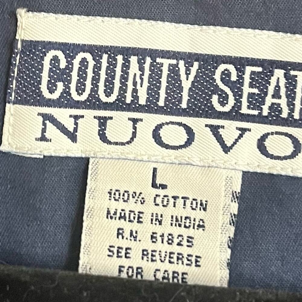 County Seat Nuovo Blue Vest Size‎ Large - Picture 9 of 10